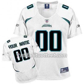 Nainen Jacksonville Jaguars NFL Pelipaita Custom Valkoinen 